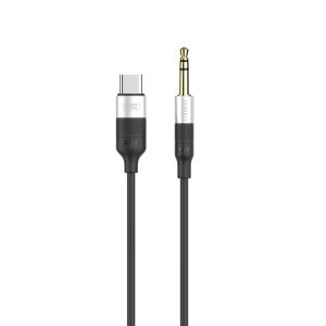 کابل تبدیل AUX به USB-C ارلدام مدل AUX55 طول 1 متر